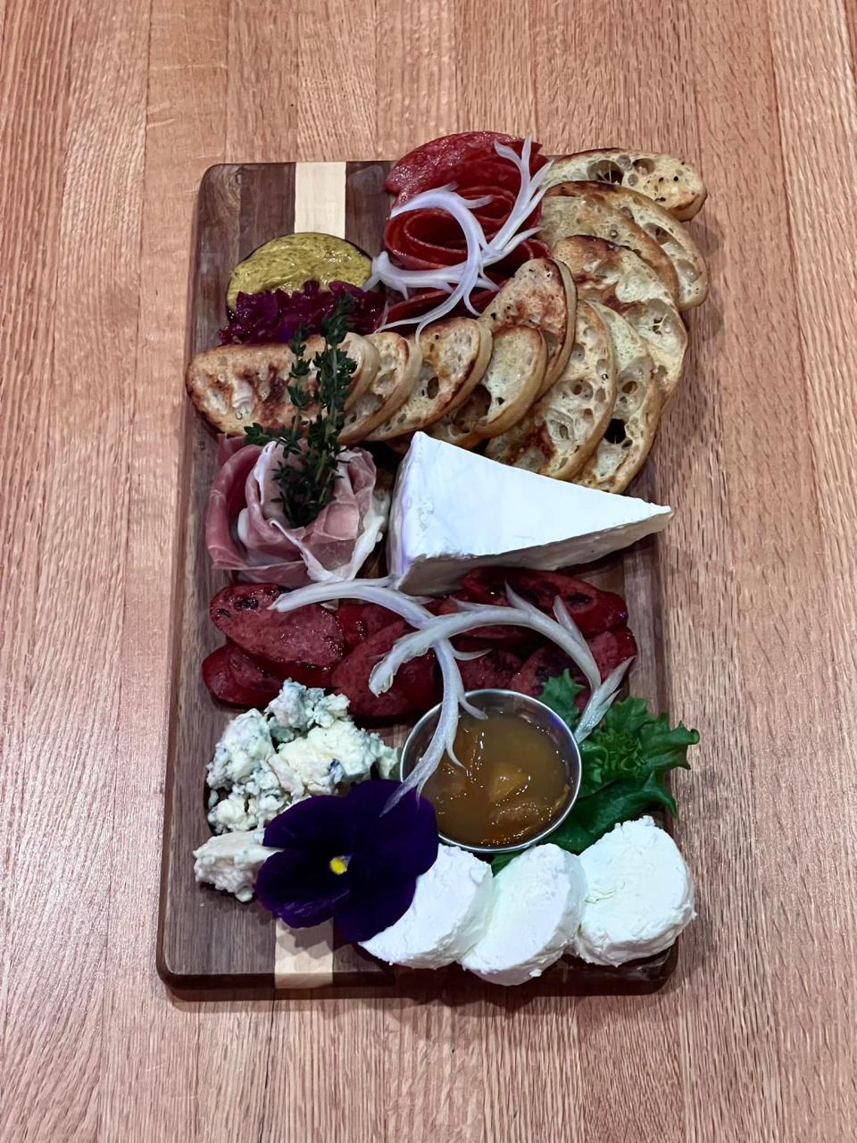 Dig into the Charcuterie Board at 222 Union Restaurant and Bar.