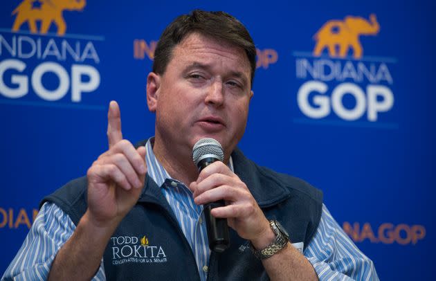 Indiana Attorney General Todd Rokita (R) wants to investigate the doctor who performed the abortion on the 10-year-old rape victim. (Photo: Tom Williams/CQ Roll Call via Getty Images)