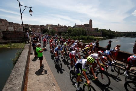 Tour de France - The 167-km Stage 11 from Albi to Toulouse