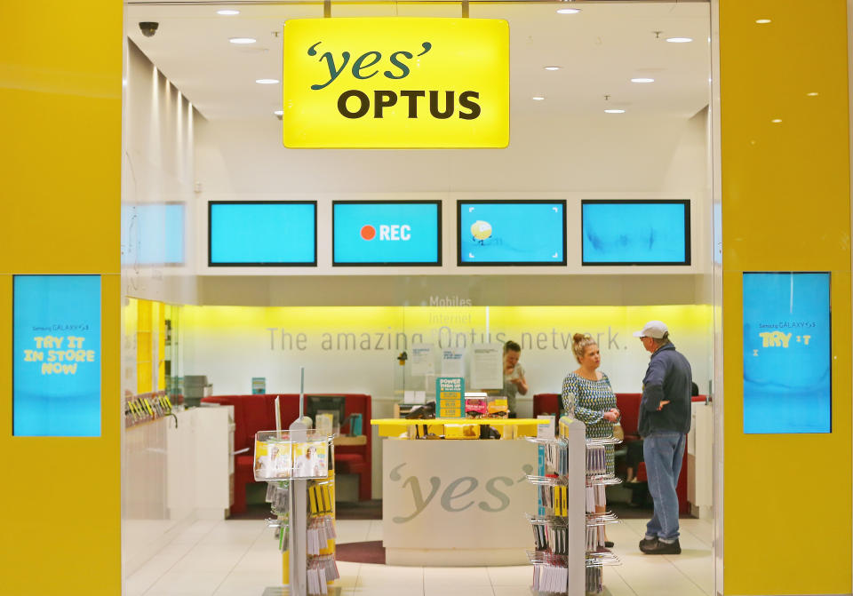 Optus is Australia’s second largest telecommunications company. (<em>Photos: Getty)</em>