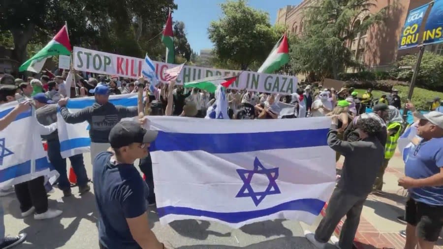 UCLA Campus Protest