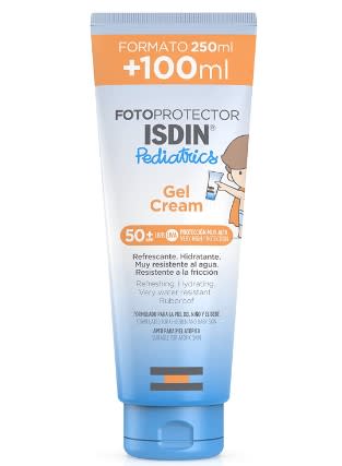 ISDIN Fotoprotector Pediatrics Gel Cream SPF 50+, Protector Solar Corporal para niños y bebés/Amazon.com.mx