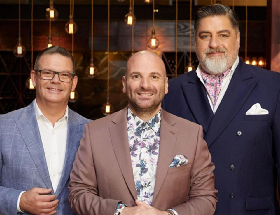 Gary Mehigan, George Colombaris and Matt Preston on MasterChef