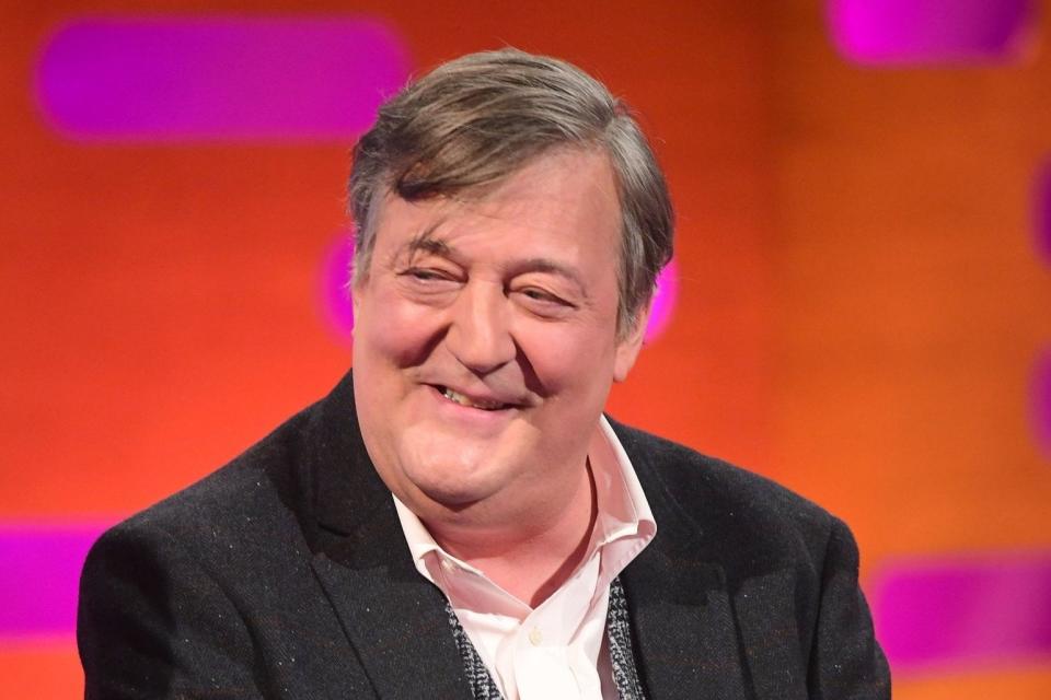 Stephen Fry was voted as the second best leader (PA)