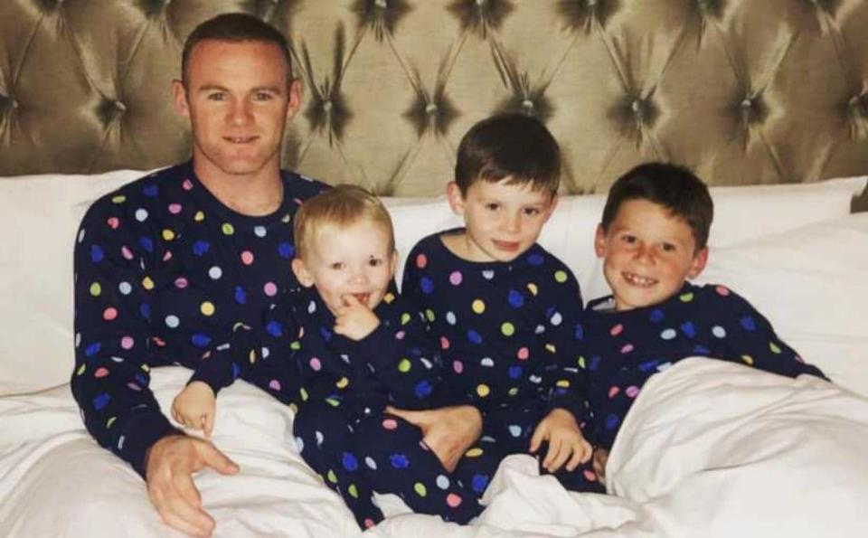 Wayne Rooney and family - Kingsley Napley/PA