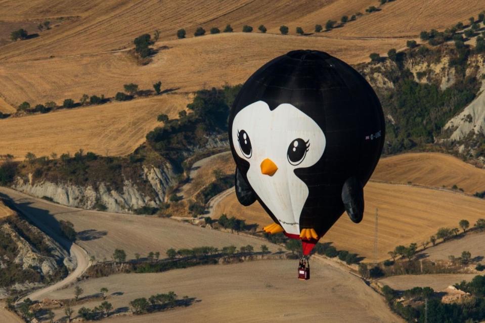 European Hot Air Balloon Festival in Igualada, Spain