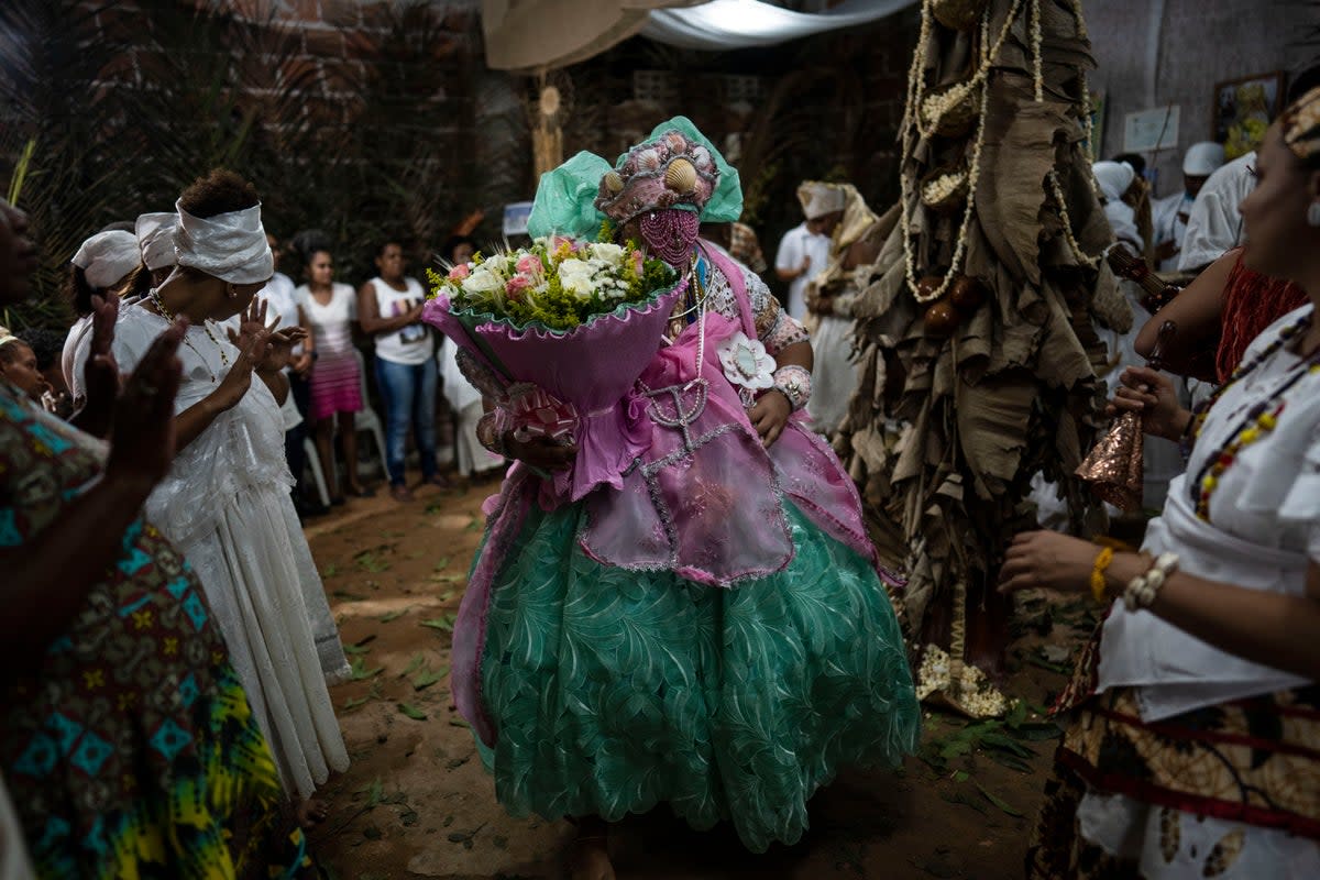 Brazil Election Fight for Souls (Copyright 2022 The Associated Press. All rights reserved.)