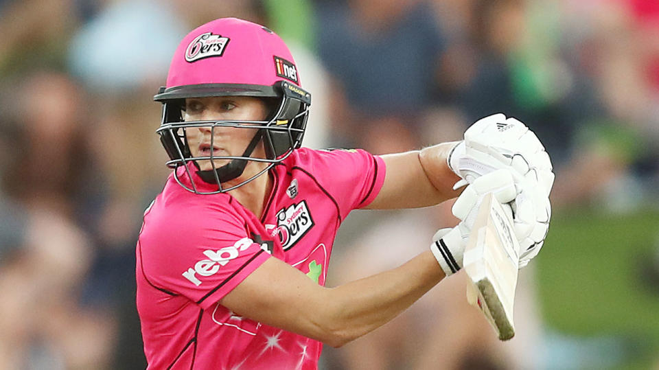 Ellyse Perry has starred again for the Sydney Sixers. Pic: Getty