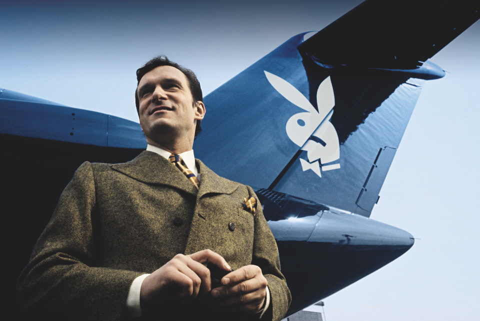 <span>休海夫納（Hugh Hefner）及Playboy飛機 @Playboy Enterprises</span>