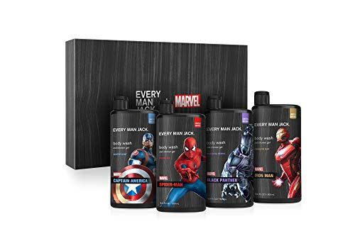 <p><strong>Every Man Jack</strong></p><p>amazon.com</p><p><strong>$39.99</strong></p><p>Every Man Jack has come out with <strong>a limited edition line of men's grooming products inspired by Marvel heroes</strong>. You can find body wash, deodorant, all-over wash, and hand wash fit for <a href="https://www.amazon.com/Every-Man-Jack-Body-Parabens-free/dp/B093ZBTGTF?tag=syn-yahoo-20&ascsubtag=%5Bartid%7C10055.g.28414150%5Bsrc%7Cyahoo-us" rel="nofollow noopener" target="_blank" data-ylk="slk:Black Panther" class="link ">Black Panther</a>, <a href="https://www.amazon.com/Every-Man-Jack-Hand-Wash/dp/B08HSW1KZ3?tag=syn-yahoo-20&ascsubtag=%5Bartid%7C10055.g.28414150%5Bsrc%7Cyahoo-us" rel="nofollow noopener" target="_blank" data-ylk="slk:Captain America" class="link ">Captain America</a>, <a href="https://go.redirectingat.com?id=74968X1596630&url=https%3A%2F%2Fwww.everymanjack.com%2Fproducts%2Fmarvel-body-wash%3Fvariant%3D41679645868194&sref=https%3A%2F%2Fwww.goodhousekeeping.com%2Fholidays%2Fgift-ideas%2Fg28414150%2Fbest-gifts-for-teen-boys%2F" rel="nofollow noopener" target="_blank" data-ylk="slk:Iron Man" class="link ">Iron Man</a> and <a href="https://www.amazon.com/Every-Man-Jack-Body-Wash/dp/B08GL4KRTT?tag=syn-yahoo-20&ascsubtag=%5Bartid%7C10055.g.28414150%5Bsrc%7Cyahoo-us" rel="nofollow noopener" target="_blank" data-ylk="slk:Spider-Man" class="link ">Spider-Man</a>. If it can clean Earth's Mightiest Heroes, it should be good enough for your teen.</p><p><strong>RELATED: </strong><a href="https://www.goodhousekeeping.com/holidays/gift-ideas/g29797069/cool-marvel-gifts/" rel="nofollow noopener" target="_blank" data-ylk="slk:Cool Gifts for Marvel Fans" class="link ">Cool Gifts for Marvel Fans</a></p>