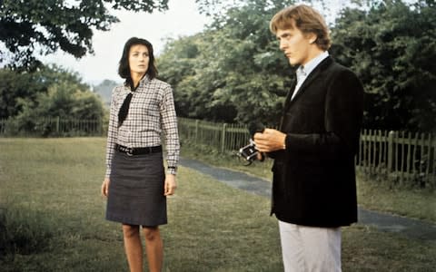 Vanessa Redgrave and David Hemmings - Blow-Up (1966) - Credit: Everett Collection/Alamy