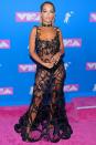 <p>Speaking of Gaultier, Rita Ora wore one of the designer's artsy pieces at the 2018 MTV <a href="https://www.cosmopolitan.com/uk/fashion/celebrity/g4122/vmas-outrageous-outfits-ever-red-carpet-photos/?slide=22" rel="nofollow noopener" target="_blank" data-ylk="slk:Video Music Awards;elm:context_link;itc:0;sec:content-canvas" class="link ">Video Music Awards</a>.</p>