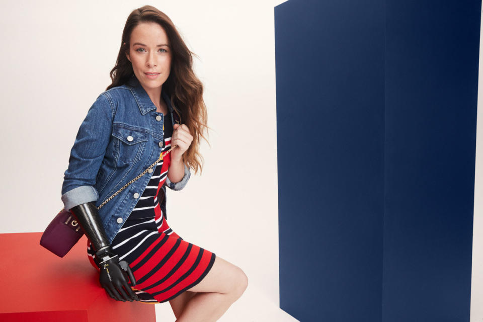 A look from Tommy HIlfiger's adaptive collection. (Photo: Tommy Hilfiger)