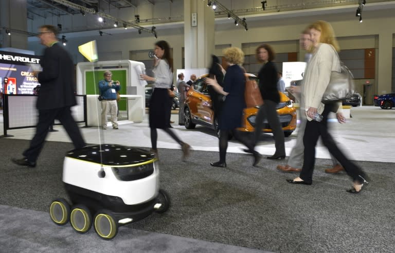 New six-wheeled robots from Starship Technologies are part of a new wave of automated systems taking aim at the "last mile" delivery of goods to consumers