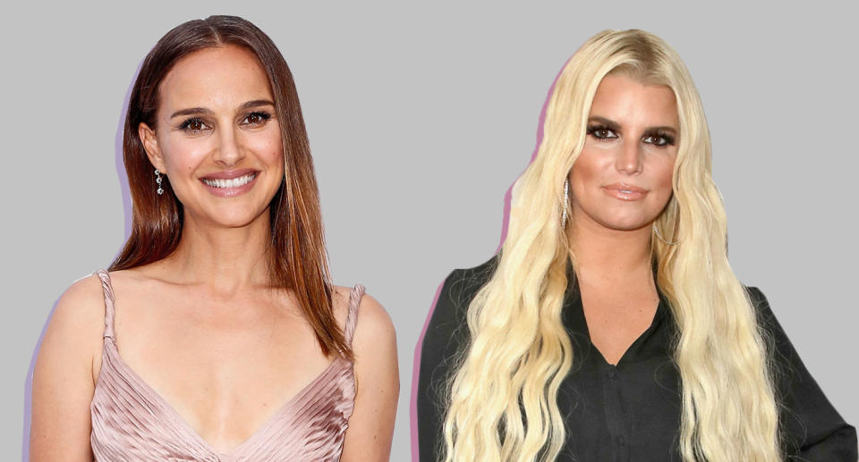 Natalie Portman and Jessica Simpson (Photos: Getty Images)