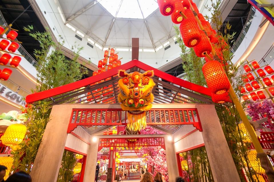 One can look forward to a range of Chinese drums on display in the mall’s CNY exhibition. — Picture by Devan Manuel