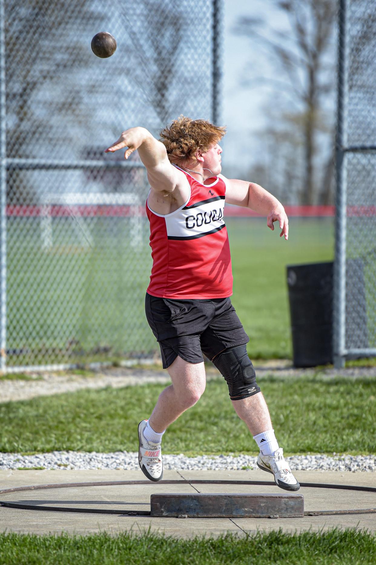 Crestview senior Wade Bolin is closing in on shot put and discus records that have stood at the school for more than 60 years.