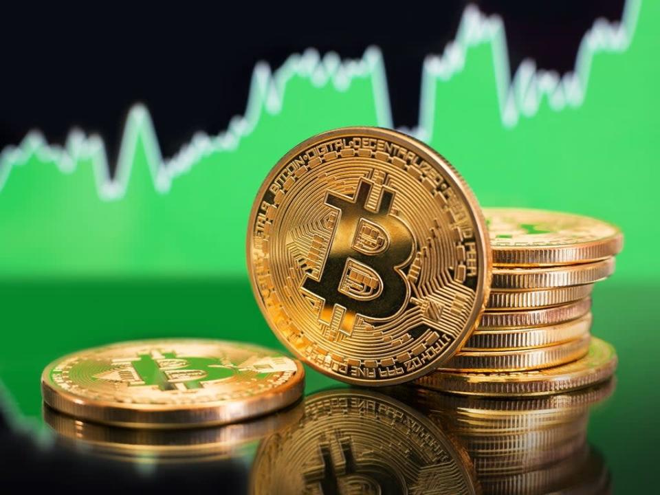 Bitcoin&#x002019;s price hit $42,069 on 20 April, 2022, thrilling meme enthusiasts (Getty Images)