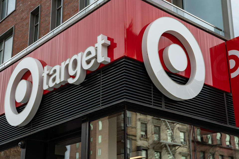 NEW YORK, NY - NOVEMBER 20:  A Target retail store is seen on 14th street in Manhattan on November 20, 2019 in New York City. Target has announced its 3rd quarter results, a 4.5% increase in sales and a 15% growth in revenues.  Targets strong earnings has raised their stock value 67% in 2019. (Photo by David Dee Delgado/Getty Images)