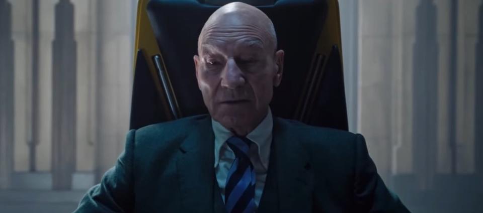 Professor X in "Doctor Strange in the Multiverse of Madness"