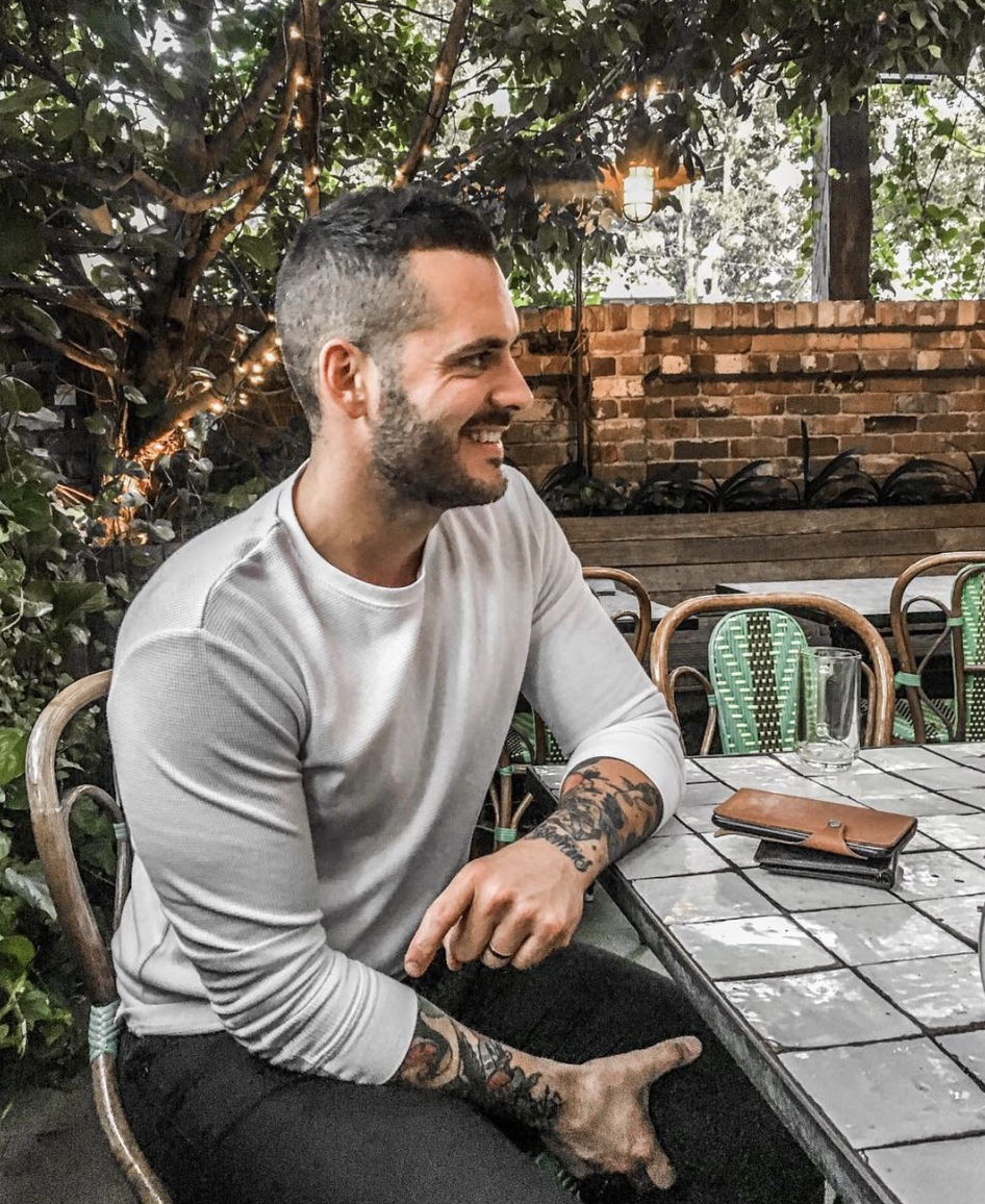 Off-duty chef goals. James shares his best cooking hacks to ensure your meal is delicious and your kitchen doesn’t end up a mess. Photo: James Demos Instagram
