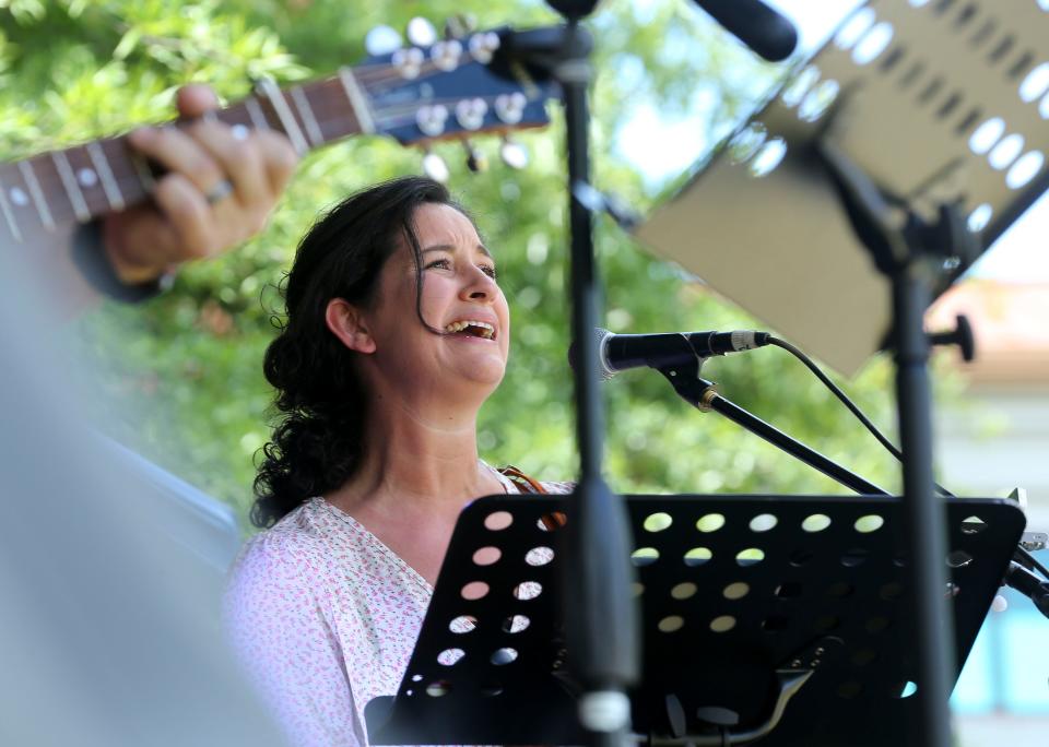 Bounds and Determined perform during the Druid City Arts Festival at Government Plaza Saturday, May 15, 2021. [Pool Photo/Gary Cosby Jr.]