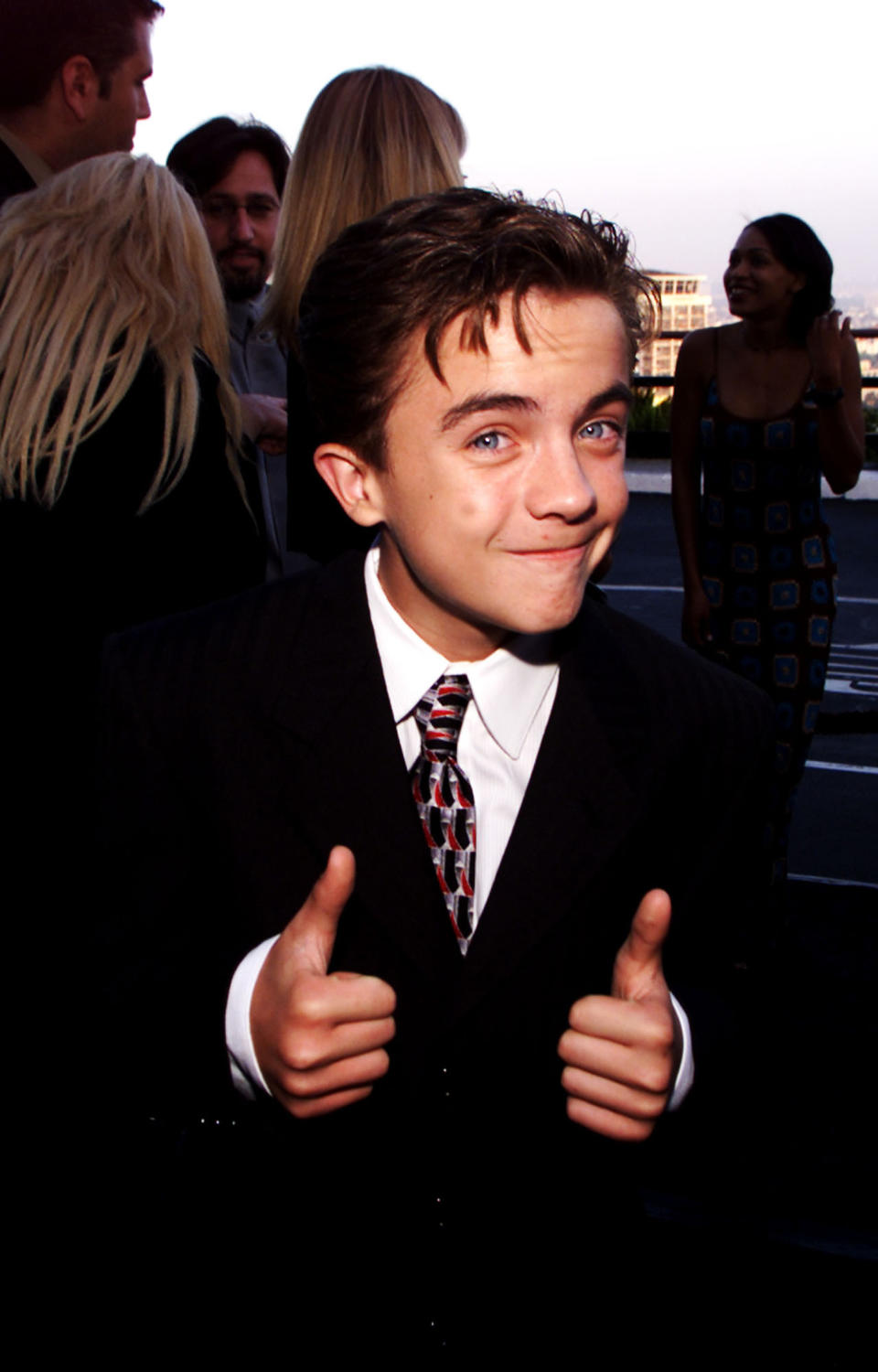 Frankie Muniz as a child