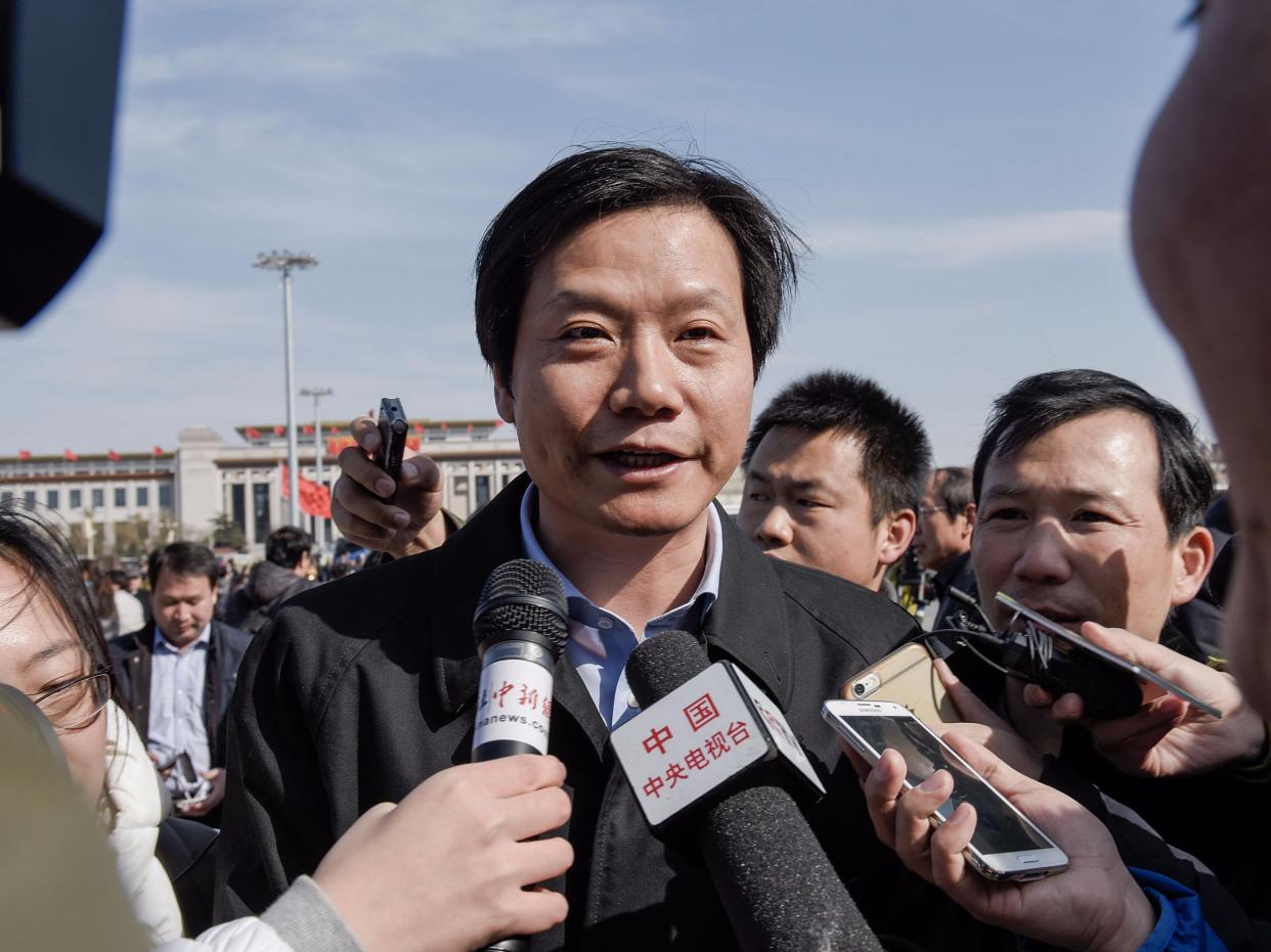 xiaomi smartphones lei jun ceo china