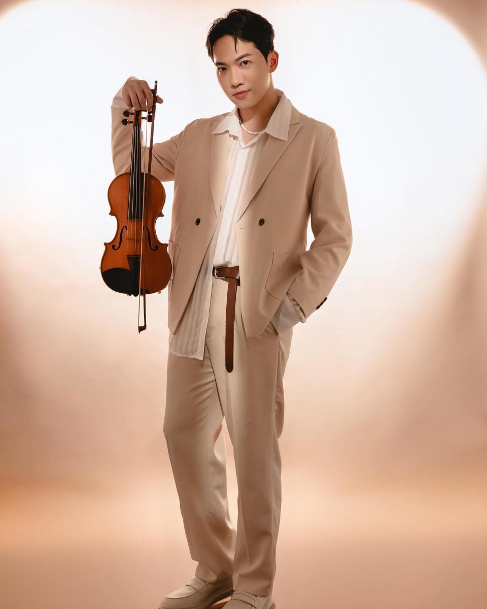 有「最帥小提琴王子」封號的林子安出身音樂世家。（圖／翻攝林子安IG）
