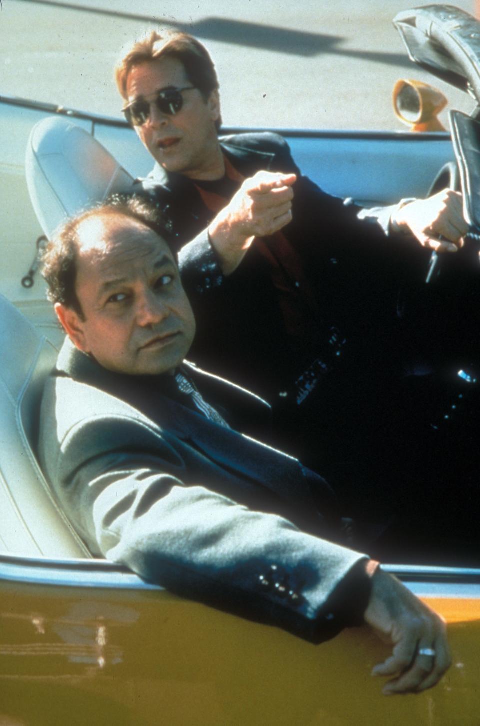 Cheech Marin is being driven around by Don Johnson in "Nash Bridges." Marin is going to give the keynote address this weekend at the "HighLifeStyleShow" this weekend in Boxborough.
