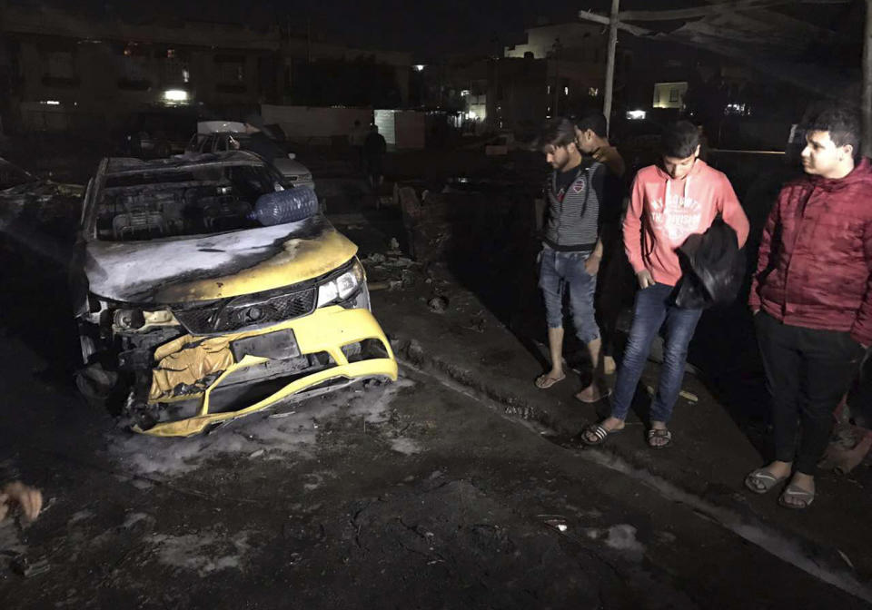 Deadly Baghdad car bomb claimed by Islamic State
