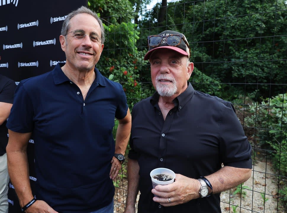  Jerry Seinfeld and Billy Joel