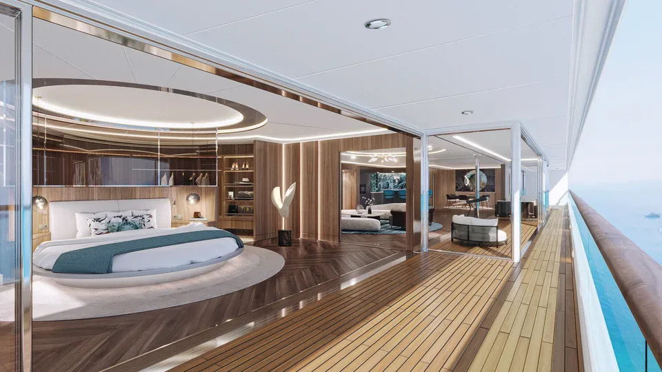 Eine Kombination aus Weltklasse-Komfort und Luxus auf dem weltweit ersten Yacht-Luxusliner, der Somnio. (Quelle: somniosuperyachts.com)