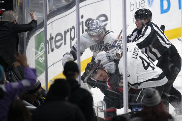 LA Kings' Lemieux suspended 5 games for biting Tkachuk