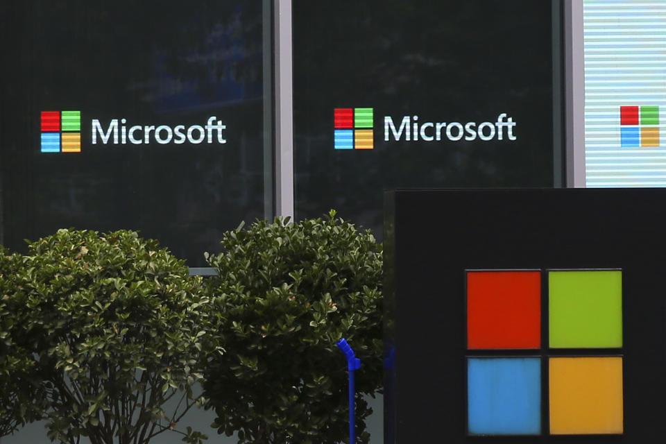 BEIJING, CHINA - AUGUST 16: The Microsoft Asia-Pacific Research and Development Group (ARD) is pictured at Zhongguancun on August 16, 2020 in Beijing, China. (Photo by VCG/VCG via Getty Images)