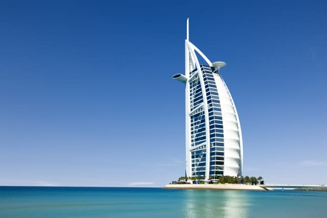 Burj Al Arab hotel.