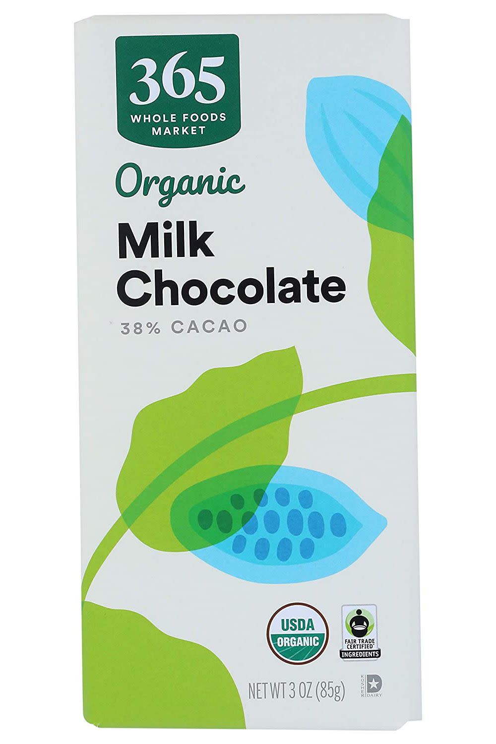 Whole Foods Organic Milk Chocolate 