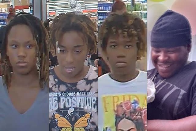 <p>Berkeley Police Department (4)</p> Mikayla Thompson, Ma'Kayla Wickerson, Gerrielle German and Naaman Williams