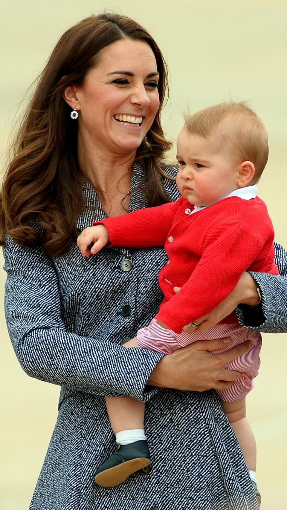 Baby on board - Prince George's first tour