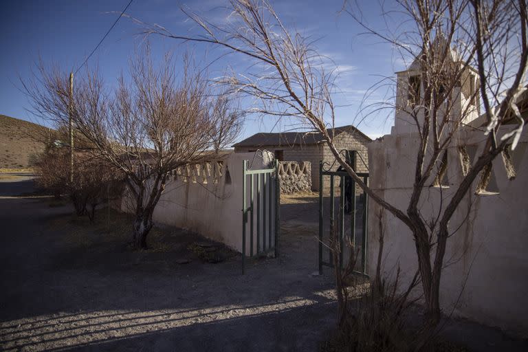 La entrada al pueblo