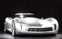 The 2009 concept that hinted at the 2014 Vette's styling.