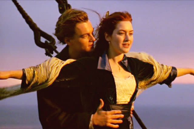 <p>CBS via Getty Images</p> Leonardo DiCaprio and Kate Winslet in 'Titanic'