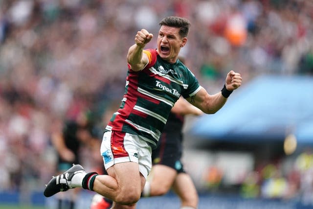 Freddie Burns celebrates