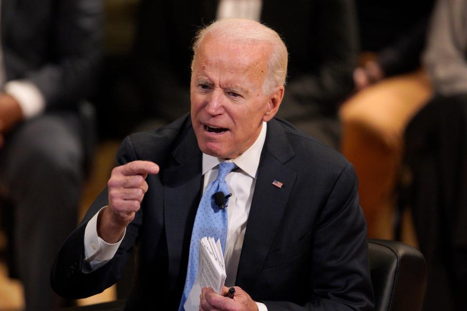 <p>Joe Biden</p> (Nati Harnik/AP)