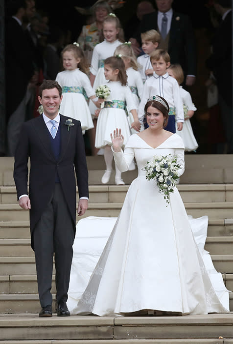 princess eugenie wedding dress z