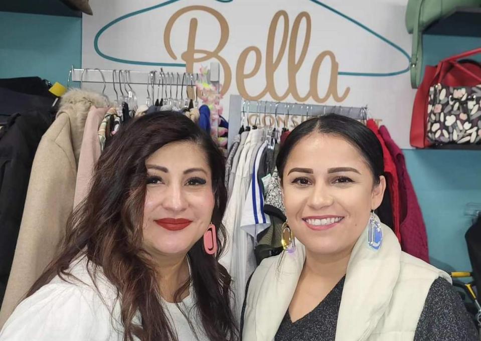 Martha Bermudez, owner of Bella Boutique & Consignment store in Blaine and Ferndale, Washington, and her sister-in-law Fanni Bermudez. Martha Bermudez/Courtesy to The Bellingham Herald