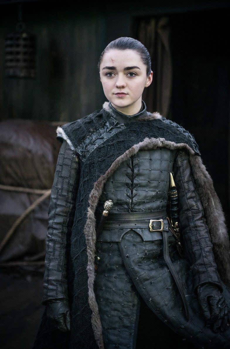 game of thrones season 8 finale  maisie williams as arya