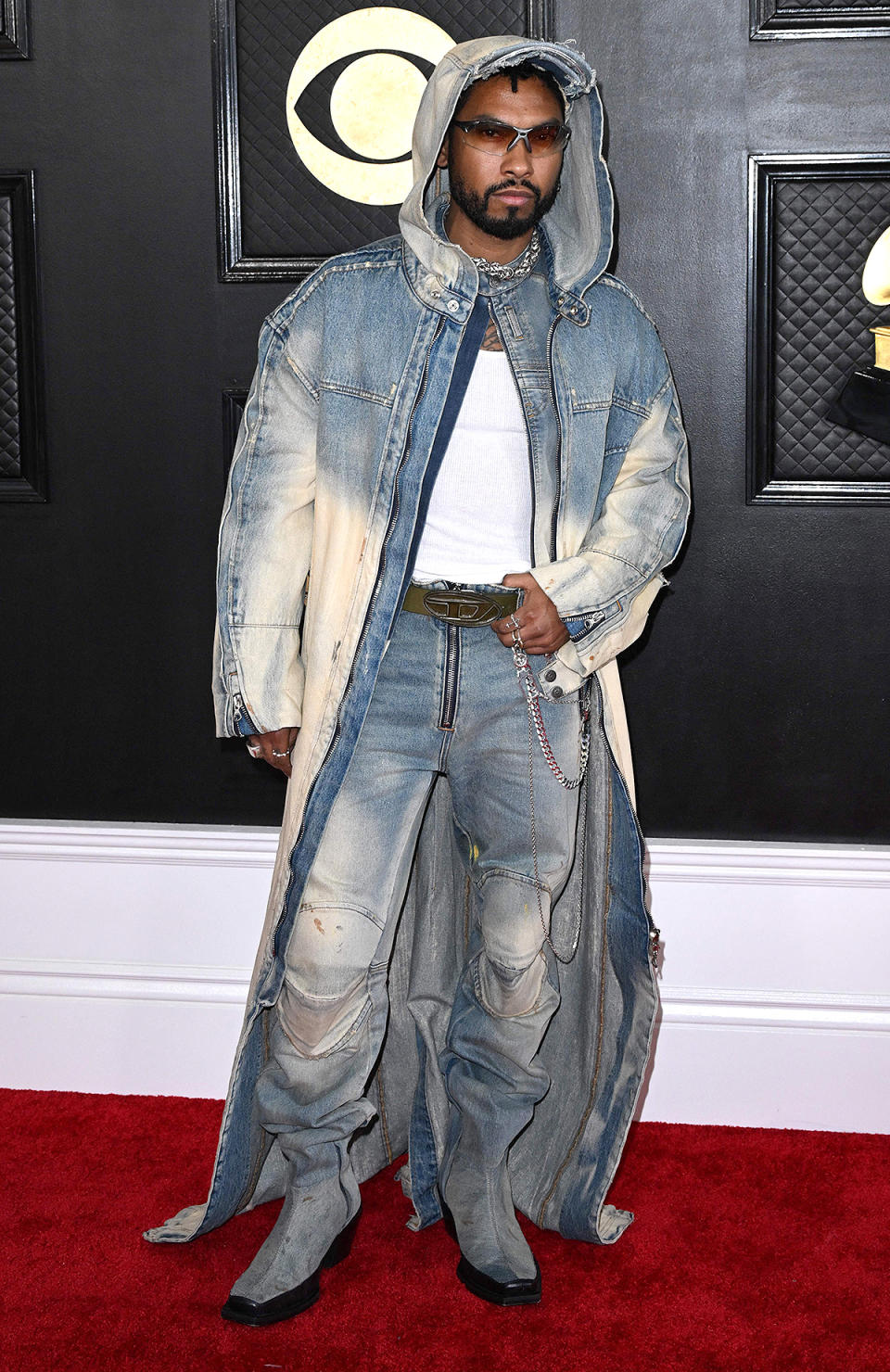 Miguel Has a Denim Moment