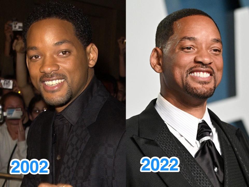 will smith then and now