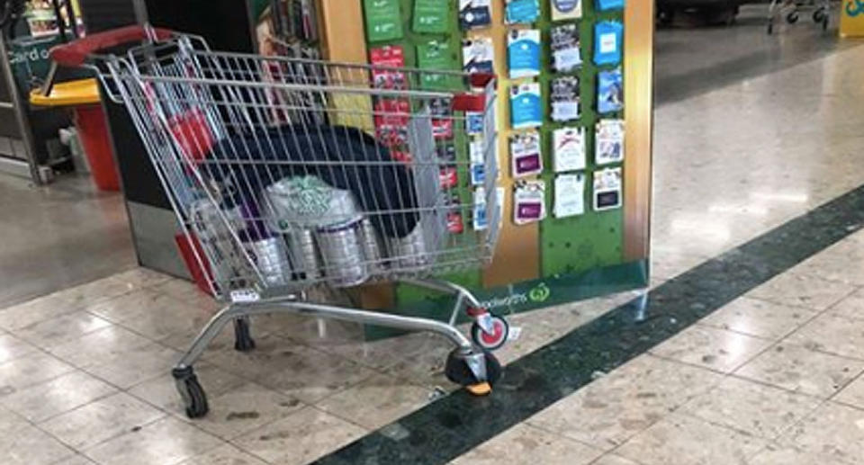 The stunned shopper claimed children were used to breach the store limit. Source: Supplied